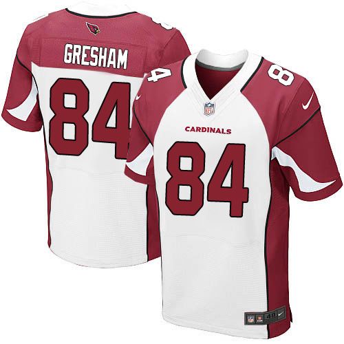 Nike Cardinals #84 Jermaine Gresham White Men's Stitched NFL Vapor Untouchable Elite Jersey - Click Image to Close
